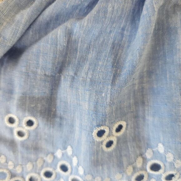 J. Crew Eyelet Dress Strapless or halter top Women's Size M NWT - Picture 5 of 7